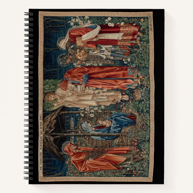 Carnet L'Adoration des Mages (par Edward Burne-Jones) (Devant)
