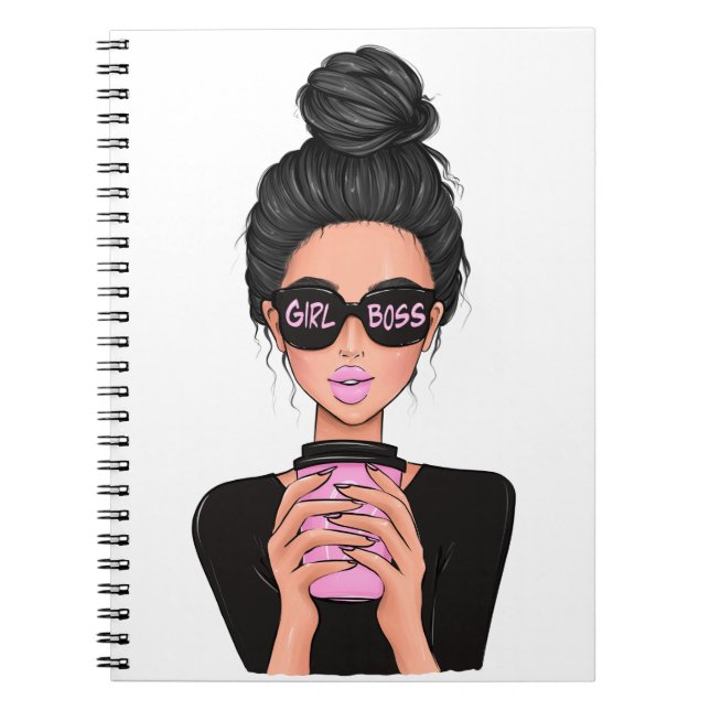 Carnet Lady Boss Life, Boss Babe Woman, Girl Boss (Devant)