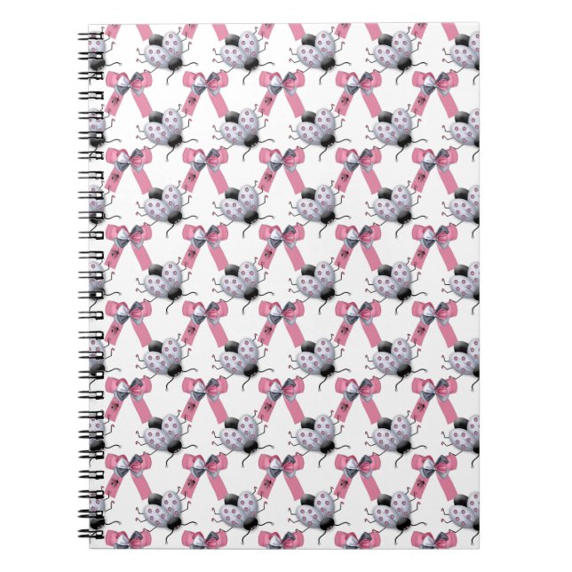 Carnet Lady Bugs and Bows (Devant)