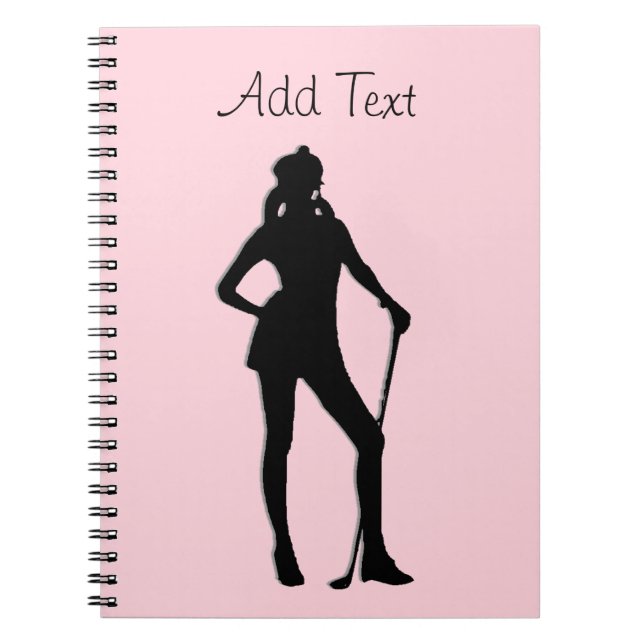 Carnet Lady Golf Pink Sport (Devant)
