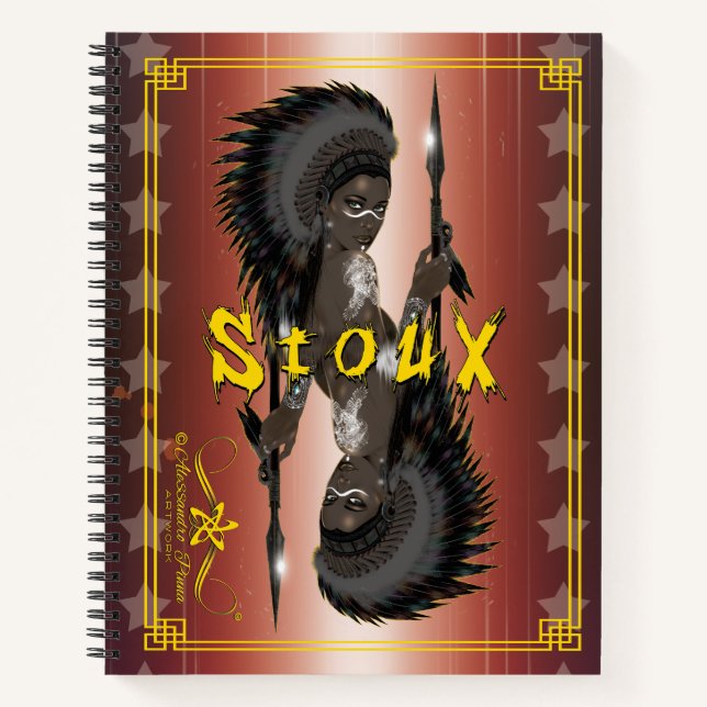 Carnet Lady Sioux (Devant)