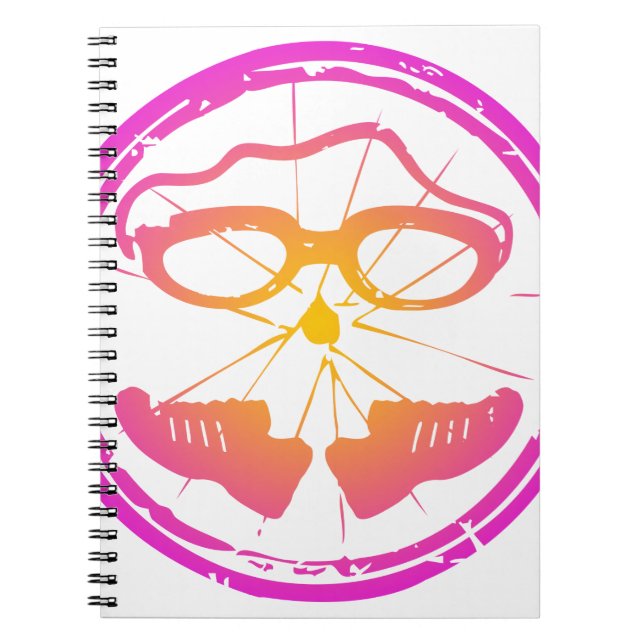 Carnet Lady Triathlon, triathlon féminin (Devant)
