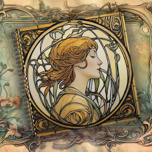 Carnet L'Âge d'or de l'Art nouveau de Grâce