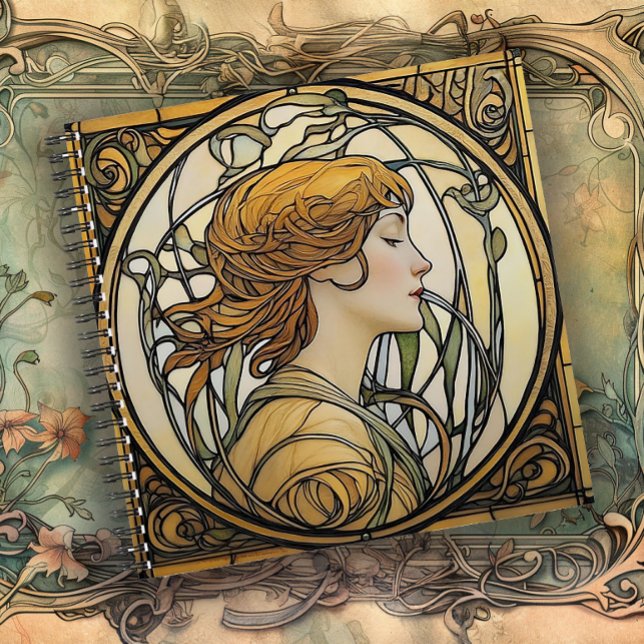Carnet L'Âge d'or de l'Art nouveau de Grâce (Créateur téléchargé)