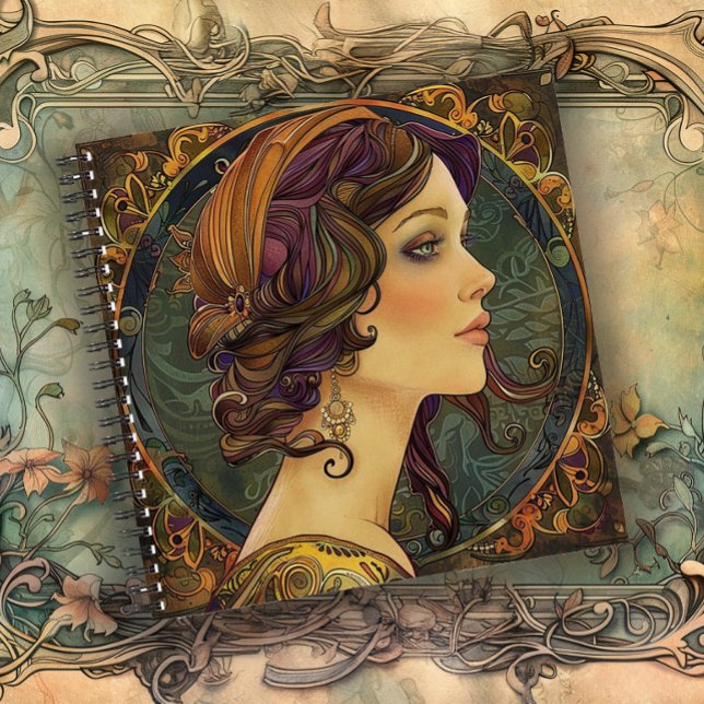 Carnet L'Âge d'Or de l'Art Nouveau de Grâce (Créateur téléchargé)