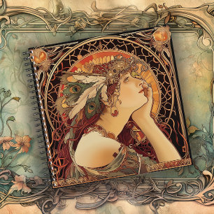 Carnet L'Âge d'Or de l'Art Nouveau Grâce