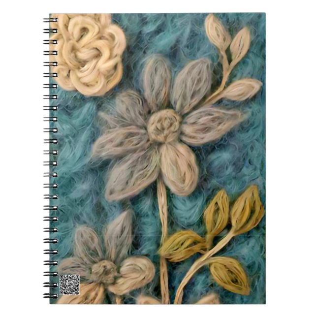 Carnet Laine flottante (Devant)