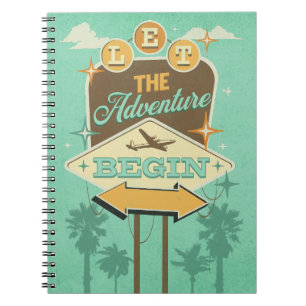 Carnet Laissez l'aventure commencer par le design de styl