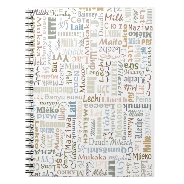 Carnet Lait (Devant)