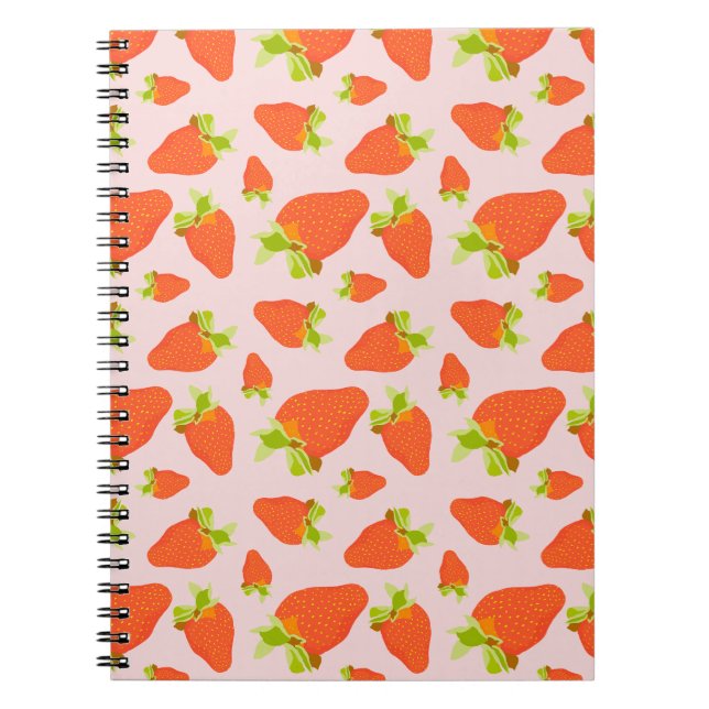 Carnet Lait de fraise (Devant)
