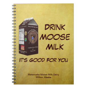 Carnet Lait d'orignal Matanuska