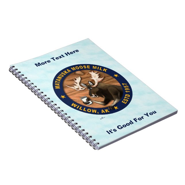 Carnet Lait d'orignal Matanuska (Côté Droit)