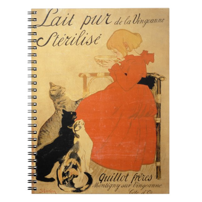 Carnet "Lait stérilisé pur de La Vingeanne", 1894 (Co (Devant)