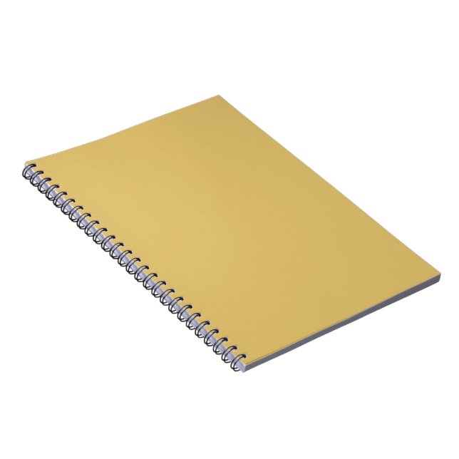 Carnet laiton uni couleur (Côté Droit)