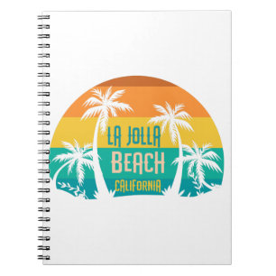 Carnet LaJolla Beach Retro