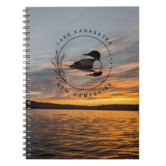 Carnet Lake Kanasatka Loon Notebook