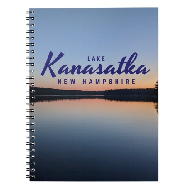 Carnet Lake Kanasatka Notebook (Devant)