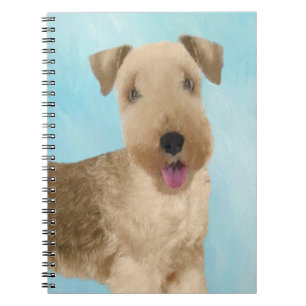 Carnet Lakeland Terrier Peinture - Cute Original Chien Ar