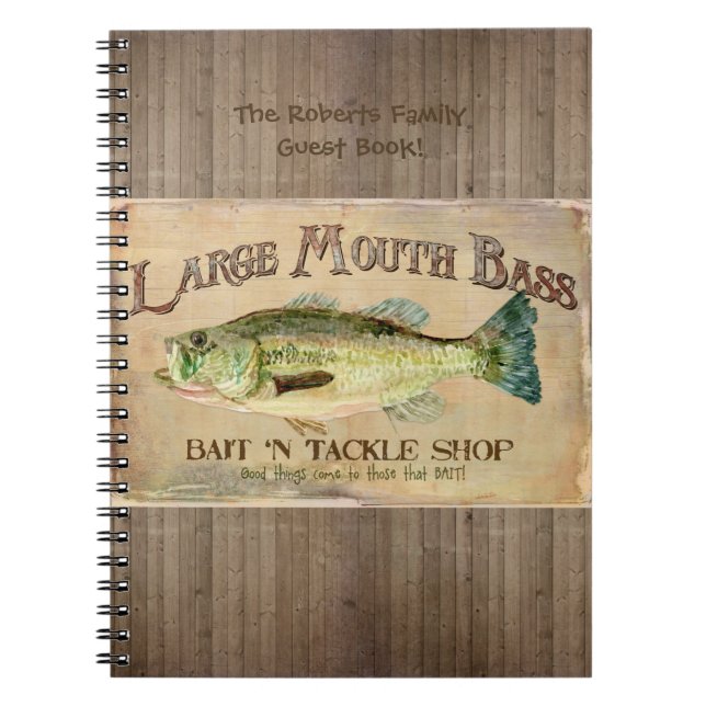 Carnet Lakeside Cabine Grande Bouche basses Bois (Devant)