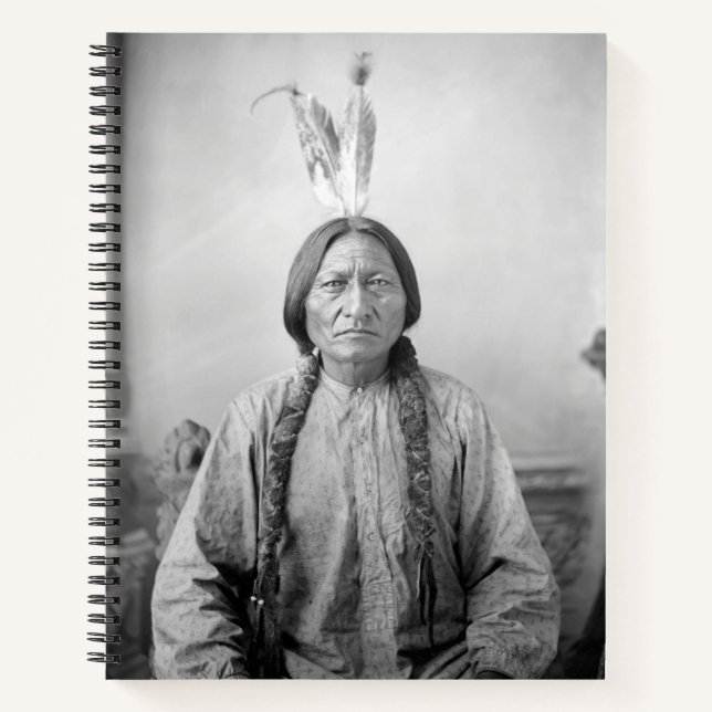 Carnet Lakota Leader assis Bull Amérindien (Devant)