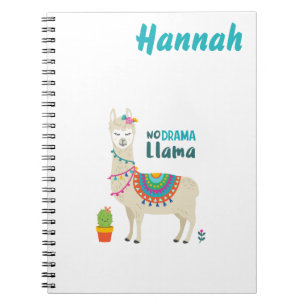 Carnet Lama frais Personnalised de séjour
