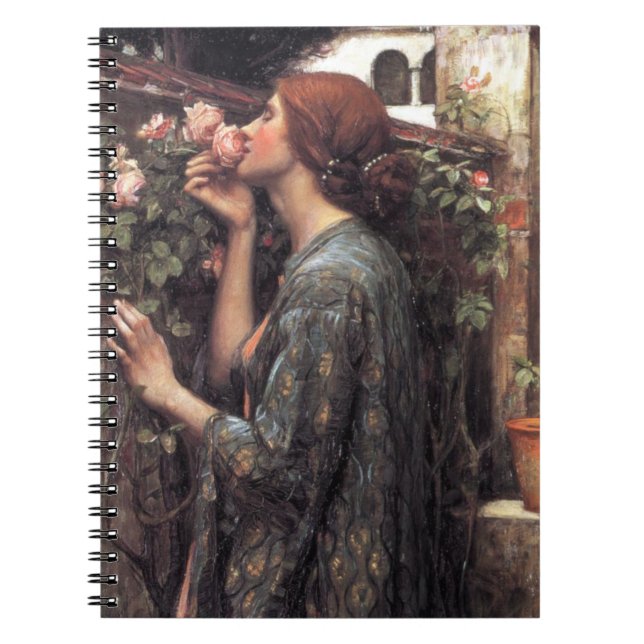 Carnet L'âme du Rose (par John William Waterhouse) (Devant)