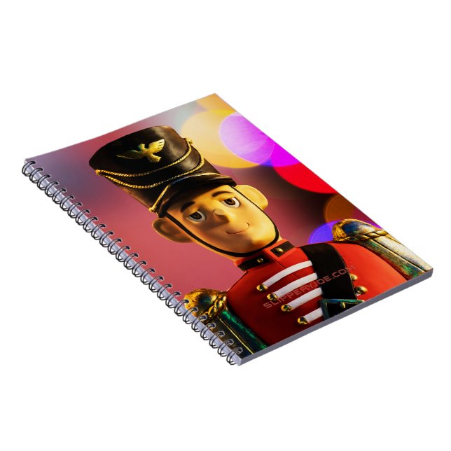 Carnet L'ami soldat de jouet classique de Noël de Slipper (Côté Droit)