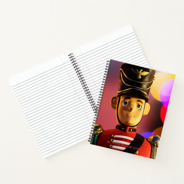 Carnet L'ami soldat jouet classique de Noël de SlipperyJo (Intérieur)