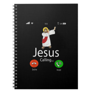 Carnet L'Amour de Jésus Jésus appelant...Jésus Télé