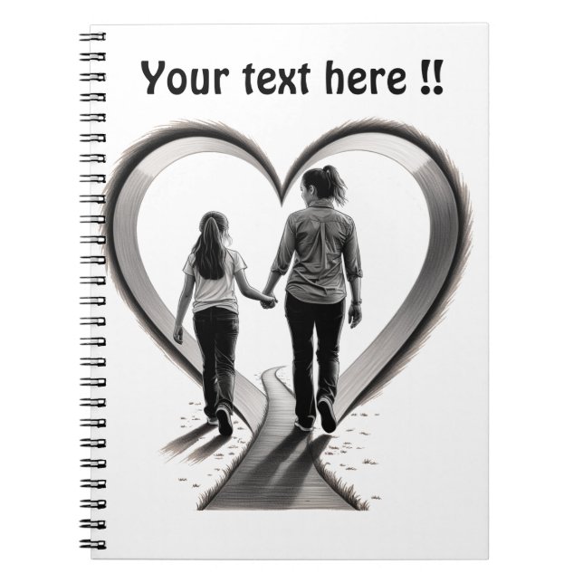 Carnet L'amour de la journée de maman (Devant)