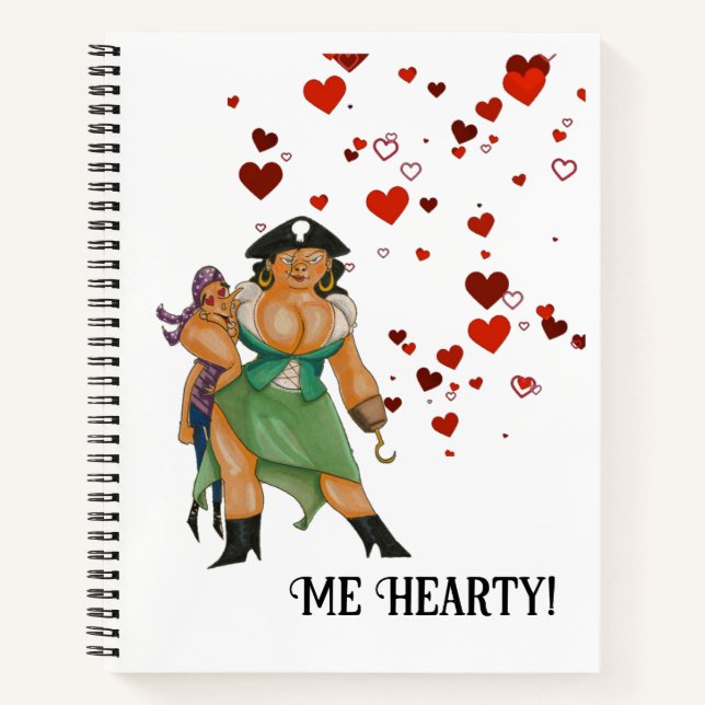 Carnet L'amour d'un pirate (Devant)
