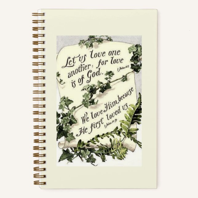 Carnet L'amour est de Dieu (Recto)