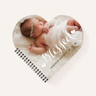 Carnet L'amour personnalisé Blessé bébé Photo