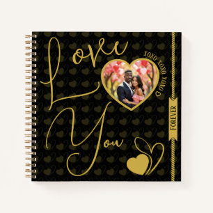 Carnet L'amour personnalisé Vous pour la Saint Valentin