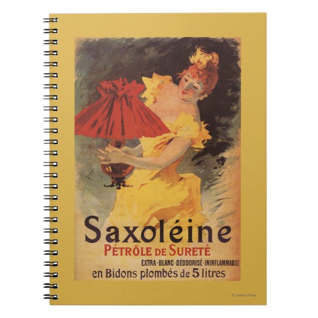 Carnet Lampe rouge à huile de saxoléine (Devant)