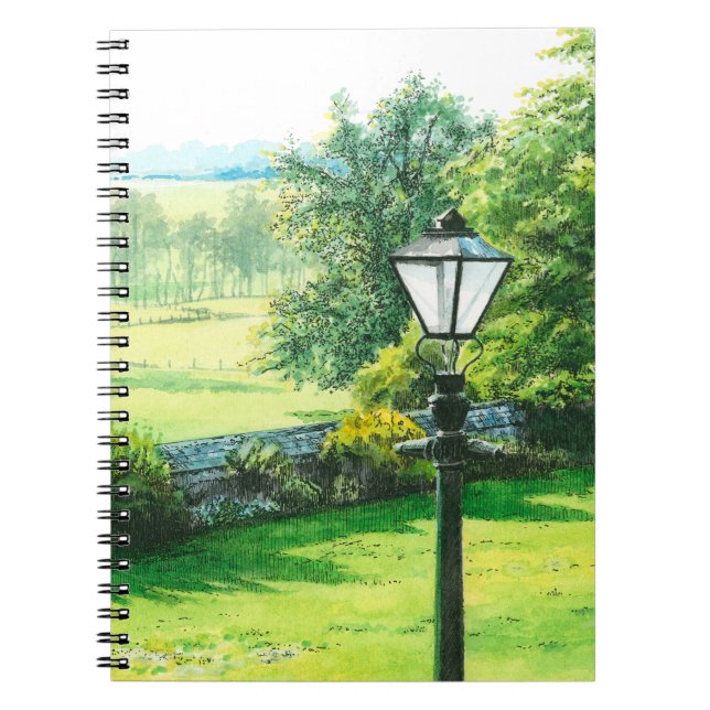 Carnet - 'Lamppost Capernwray' (Devant)