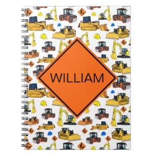 Carnet L'amusement a personnalisé le motif de véhicules