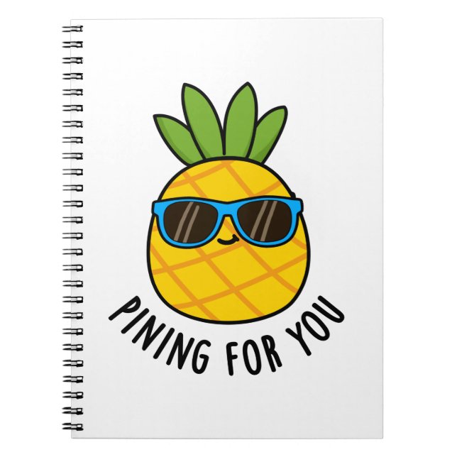 Carnet Languir Pour Vous Pun Drôle De Ananas  (Devant)