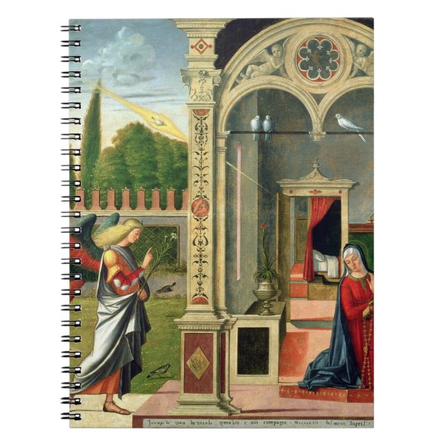 Carnet L'annonce (huile sur le panneau) 2 (Devant)