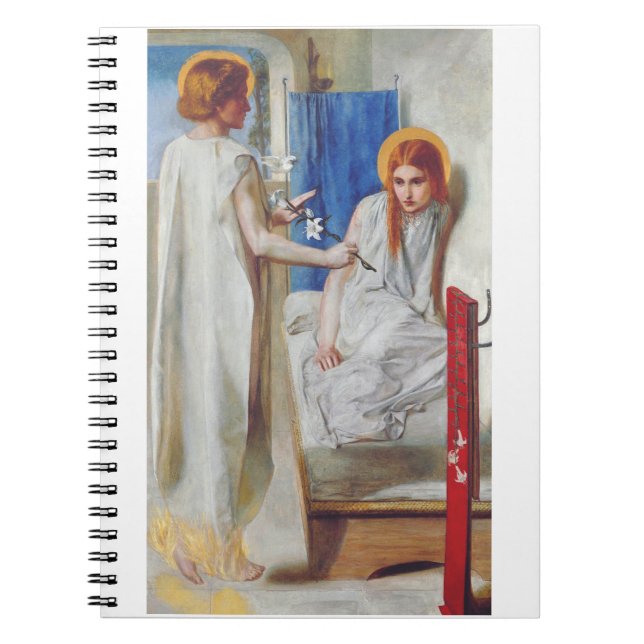 Carnet L'Annonciation par Dante Gabriel Rossetti (Devant)