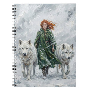 Carnet Lanterne de la colombe de la paix radieuse Imbolc