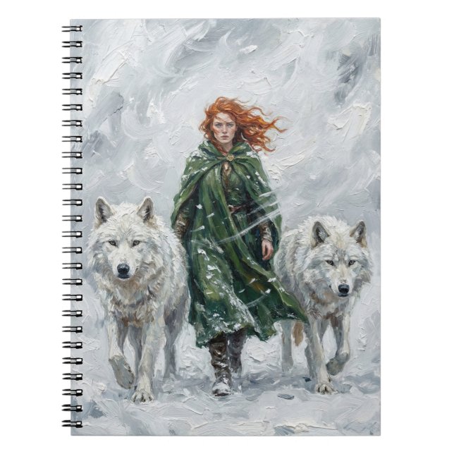 Carnet Lanterne de la colombe de la paix radieuse Imbolc  (Devant)