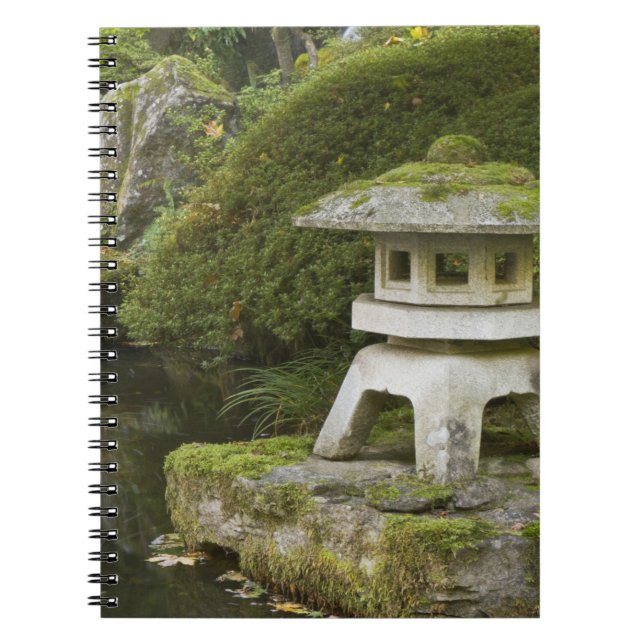 Carnet Lanterne en pierre et Heavenly Falls (Devant)
