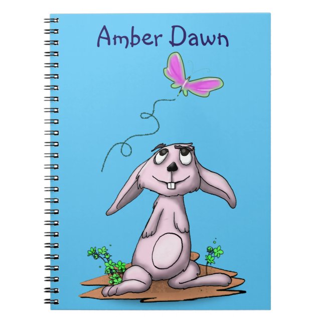 Carnet Lapin curieux (Devant)
