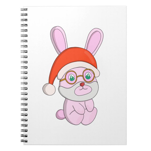 Carnet Lapin de Noël (Devant)