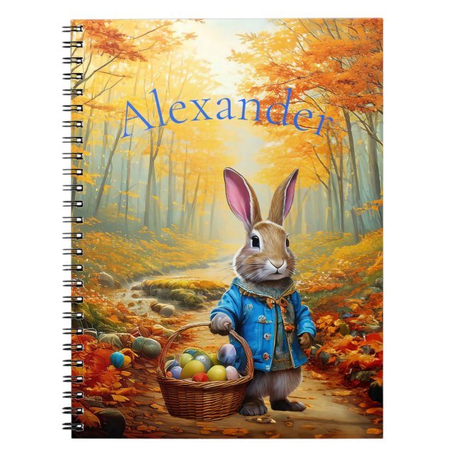 Carnet lapin de Pâques (Devant)