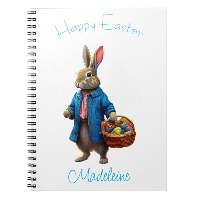 Carnet Lapin de Pâques (Devant)