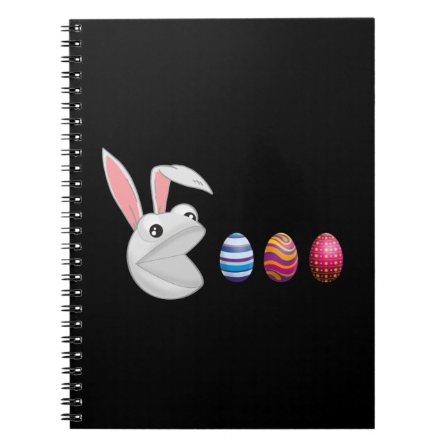 Carnet Lapin de Pâques Chasse aux œufs (Devant)