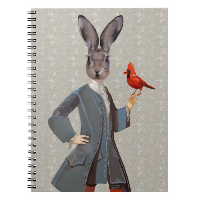 Carnet Lapin Et Oiseau (Devant)