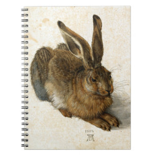 Carnet Lapin, Lièvre de Durer Vintage Nature Art, 1502 N